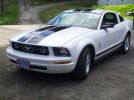 5th generation white 2007 Ford Mustang V6 manual For Sale