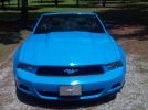 5th gen blue 2010 Ford Mustang convertible V6 auto For Sale