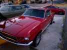 1st gen red 1967 Ford Mustang Fastback V6 automatic For Sale
