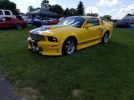 5th gen yellow 2006 Ford Mustang GT w/ Cervini body kit For Sale