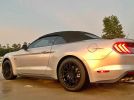 6th gen silver 2018 Ford Mustang GT Premium convertible For Sale
