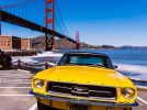1st gen yellow 1967 Ford Mustang automatic For Sale