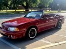 3rd gen red 1991 Ford Mustang GT convertible automatic [SOLD]