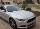 6th gen silver 2015 Ford Mustang EcoBoost Premium For Sale