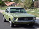 1st gen Lime Gold Green 1967 Ford Mustang automatic For Sale