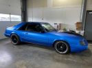 3rd gen blue 1985 Ford Mustang SVO 5spd manual For Sale