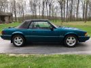 3rd gen Reef Blue 1993 Ford Mustang LX convertible [SOLD]