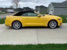 6th gen yellow 2015 Ford Mustang GT convertible For Sale
