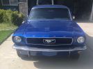 1st gen blue 1966 Ford Mustang automatic coupe For Sale