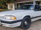 3rd gen white 1988 Ford Mustang LX coupe manual For Sale