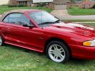 4th gen cherry red 1996 Ford Mustang GT convertible For Sale