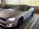 6th gen silver 2015 Ford Mustang V6 convertible For Sale