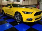 6th gen yellow 2015 Ford Mustang GT Premium low miles For Sale