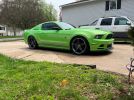 5th gen green 2014 Ford Mustang Roush V6 coupe For Sale