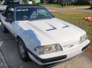 3rd gen white 1990 Ford Mustang Foxbody automatic For Sale