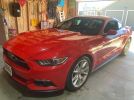 6th gen red 2015 Ford Mustang coupe automatic For Sale