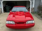 3rd gen red 1987 Ford Mustang 5spd procharged For Sale