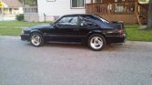 3rd gen black 1989 Ford Mustang GT 5.0L fox body For Sale (3)