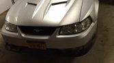4th gen grey 2000 Ford Mustang V6 5spd salvage For Sale (3)