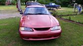 4th gen red 1994 Ford Mustang V6 3.8L automatic For Sale (3)