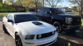 5th gen white 2007 Ford Mustang GT Premium 4.6L For Sale (1)