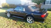3rd gen black 1993 Ford Mustang GT Convertible For Sale