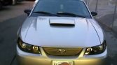 4th gen silver 2000 Ford Mustang GT w/ new paint For Sale
