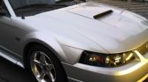 4th gen silver 2000 Ford Mustang GT w/ new paint For Sale