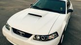 4th gen white 2001 Ford Mustang GT automatic For Sale