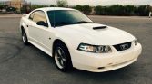 4th gen white 2001 Ford Mustang GT automatic For Sale
