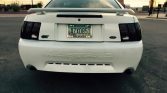 4th gen white 2001 Ford Mustang GT automatic For Sale
