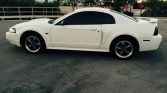 4th gen white 2001 Ford Mustang GT automatic For Sale