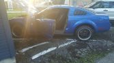 5th gen custom painted blue 2005 Ford Mustang V6 For Sale