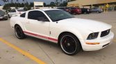 5th generation white 2005 Ford Mustang V6 automatic For Sale
