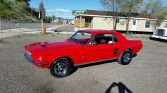 1st generation classic red 1967 Ford Mustang 4spd For Sale