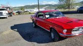 1st generation classic red 1967 Ford Mustang 4spd For Sale