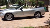 Silver 2011 Ford Mustang convertible automatic V6 For Sale