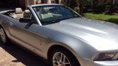 Silver 2011 Ford Mustang convertible automatic V6 For Sale