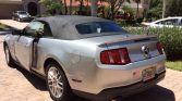 Silver 2011 Ford Mustang convertible automatic V6 For Sale