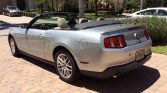 Silver 2011 Ford Mustang convertible automatic V6 For Sale
