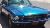 1st gen Cobalt Blue 1967 Ford Mustang coupe V8 For Sale