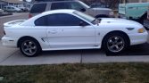 4th generation white 1997 Ford Mustang V6 automatic For Sale