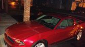 5th generation red 2010 Ford Mustang V6 automatic For Sale