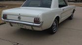 Classic 1st gen white 1965 Ford Mustang coupe 3spd For Sale