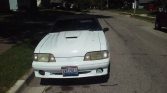3rd generation white 1989 Ford Mustang GT Cobra For Sale