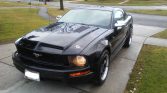 5th generation black 2008 Ford Mustang V6 automatic For Sale