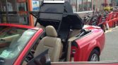 5th generation red 2008 Ford Mustang convertible V6 For Sale