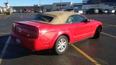 5th generation red 2008 Ford Mustang convertible V6 For Sale