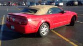 5th generation red 2008 Ford Mustang convertible V6 For Sale