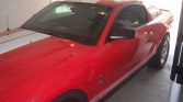 5th gen red 2008 Ford Mustang Shelby GT500 low miles For Sale